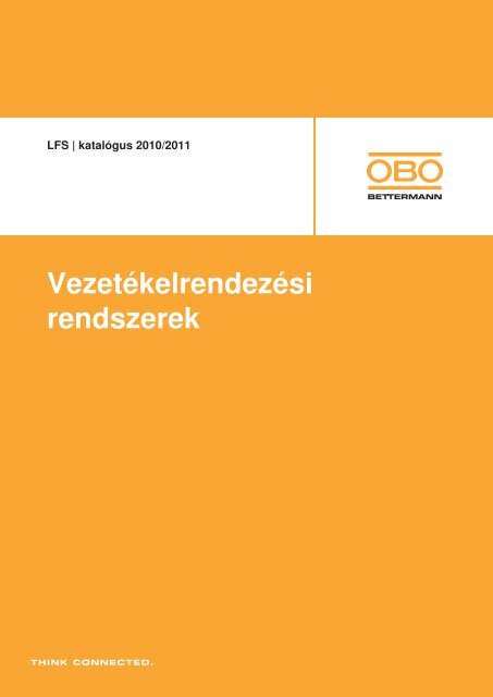 LFS Vezetékelrendezési rendszerek - OBO Bettermann