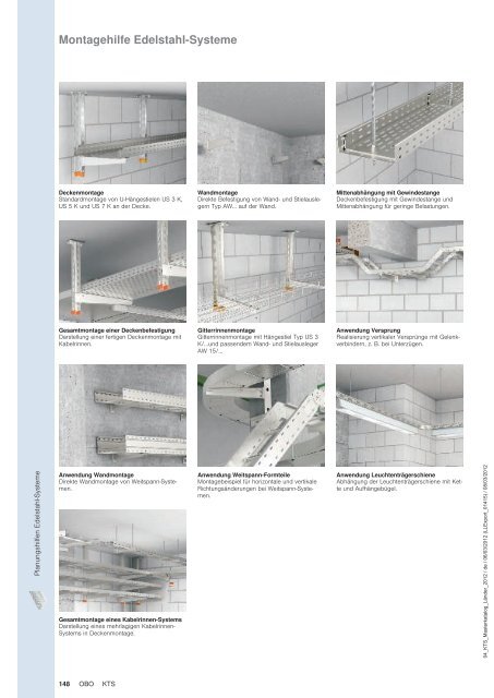 KTS | Edelstahl-Systeme V2A - OBO Bettermann