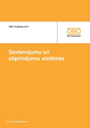 Kabeļu skrūvsavienojumu sistēmas, plastmasa - OBO Bettermann