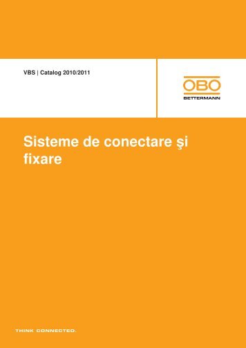 VBS Sisteme de conectare şi fixare - OBO Bettermann