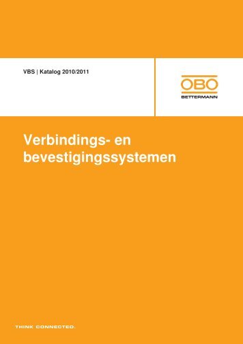 VBS Verbindings- en bevestigingssystemen - OBO Bettermann