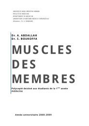 Dr. A. ABDALLAH Dr. S. BOUKOFFA - Facmed-annaba.com