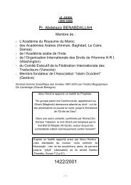 D'après un hadith rapporté par Abou Horéira : «des étendards de ...