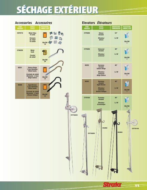 Catalogue produits de séchage - Ben-Mor