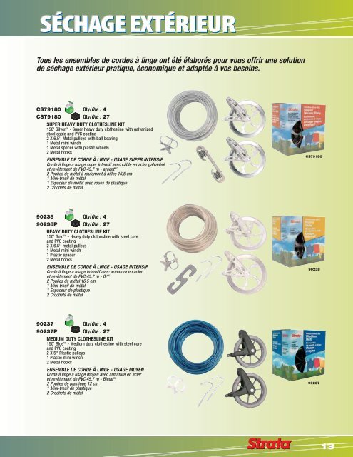 Catalogue produits de séchage - Ben-Mor