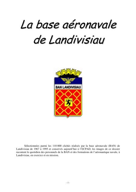 La base aéronavale de Landivisiau - ecpad