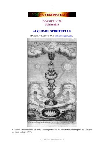 ALCHIMIE SPIRITUELLE - Nous ne sommes pas seuls