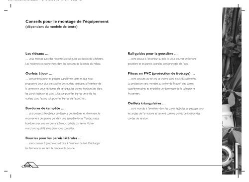 le manuel de montage complet peut être téléchargé en ... - dwt-Zelte