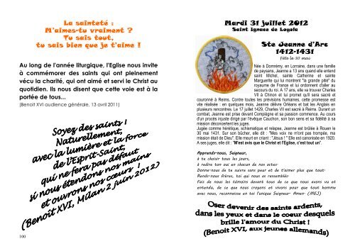 Livret De Prieres Des Jeunes 12 Tract Colonie Katorin 12 Livret De Prieres Des Jeunes 12 Tract Colonie Katorin 12