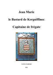 Jean Marie le Bastard de Kerguiffinec Capitaine de frégate - Pdbzro