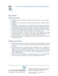 Trucs et astuces pour les devoirs et leçons