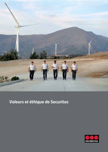 Code des valeurs et de l'éthique - Securitas Group