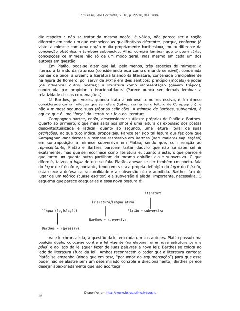 Contornos do Indizível: o estilo de Clarice Lispector - Fale - UFMG