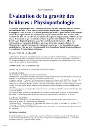 Évaluation de la gravité des brûlures ... - Urgence Pratique