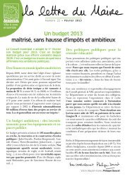 lettre maire fev 2013 - Argenteuil