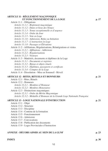 constitution - Grande Loge Nationale Française