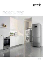 Pdf: Pose libre - Gorenje