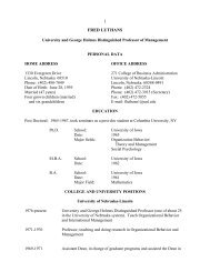 1 FRED LUTHANS - The University of Nebraska–Lincoln