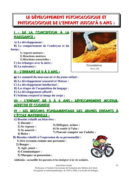 Dev Psycho Et Physio Complet Pdf Free