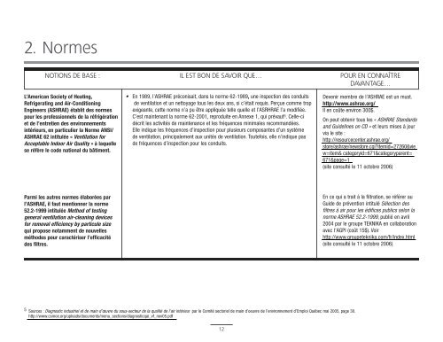 Entretien de systèmes de ventilation en milieu scolaire ...