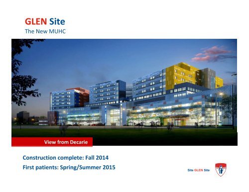 GLEN Site - McGill University Health Centre