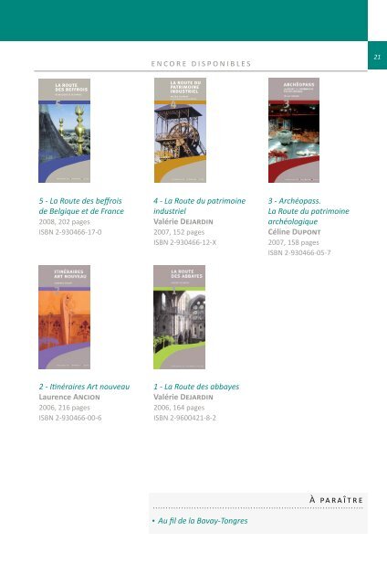 Catalogue des publications