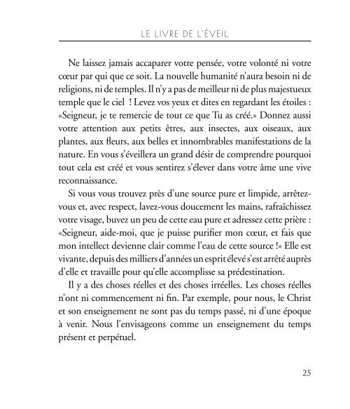 EBOOK - Le livre de l'Eveil