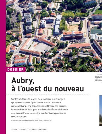 Aubry, à l'ouest du nouveau - Bourg-en-Bresse