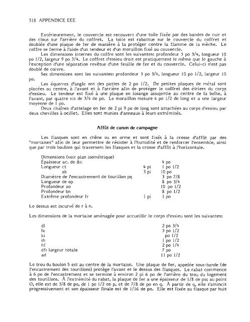 l'artillerie lisse britannique: étude technologique sur l'identification, l ...