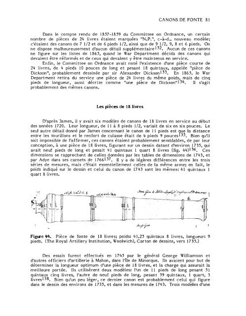 l'artillerie lisse britannique: étude technologique sur l'identification, l ...