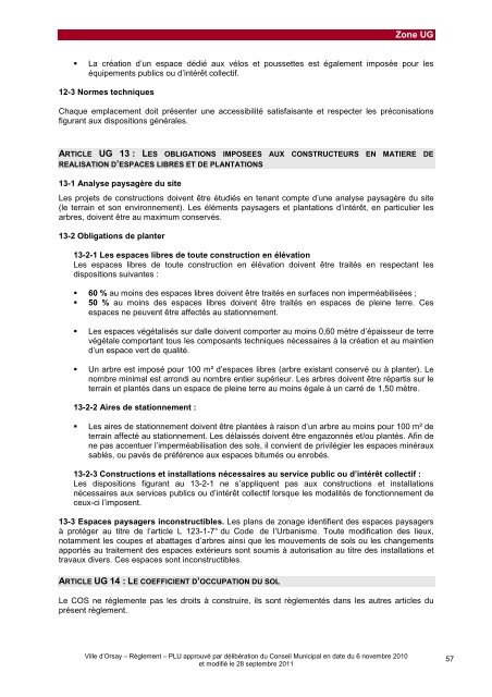 6-REGLEMENT MODIFIE - Orsay