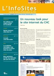 L'InfoSites - CHC