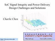 SoC Signal Integrity and Power Delivery Design Challenges and ...
