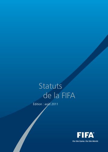Statuts de la FIFA (2011) - FIFA.com
