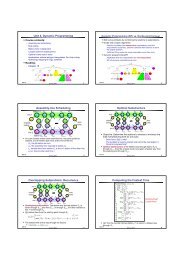 Unit 4: Dynamic Programming Assembly-line Scheduling Optimal ...