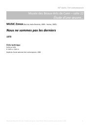 Zoran MUSIC, Nous ne sommes pas les derniers, XXe siècle