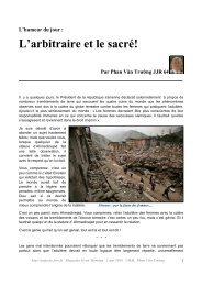 L'arbitraire et le sacré– par Phan Văn Trường JJR 64 - aejjr - Free