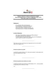 Procès-verbal de la séance ordinaire du conseil ... - Ville de Montréal