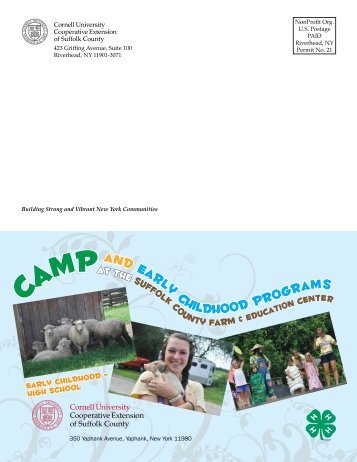 to download the 2013 Camp Brochure with registration form!