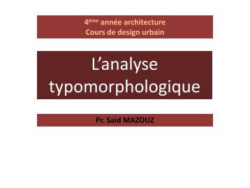 typomorphologie