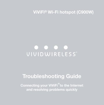 Troubleshooting Guide - Vividwireless