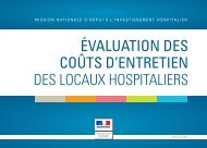 évaluation des coûts d'entretien des locaux hospitaliers - Anap