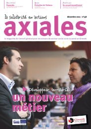 Axiales 48 - Conseil Général de la Gironde