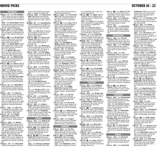 Movie Picks October 16 22 Topscms Com
