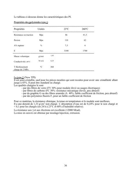 Caracteristiques et choix des materiaux - TS - MediaMef