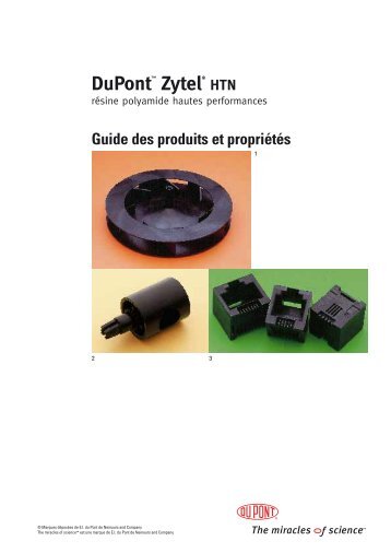 zytel - Plastics, Polymers, and Resins - DuPont