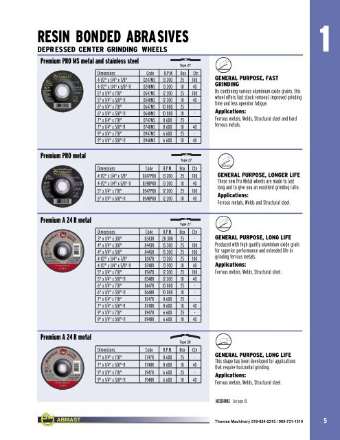 abmast abrasives - Alpha Industrial Tool & Equipment