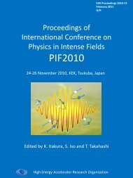 Proceedings of International Conference on Physics in ... - KEK