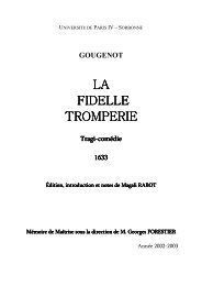 Fidèle tromperie - CRHT