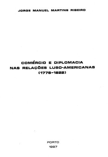 comercio e diplomacia nas relações luso-americanas c177b-188e